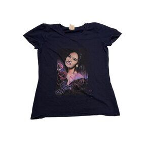 Selena Fruit Of The Loom Womans Navy Short Sleeve T-shirt Size M